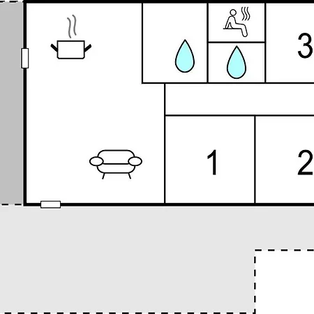 Three-bedroom Holiday In Nordenbro Vesteregn
